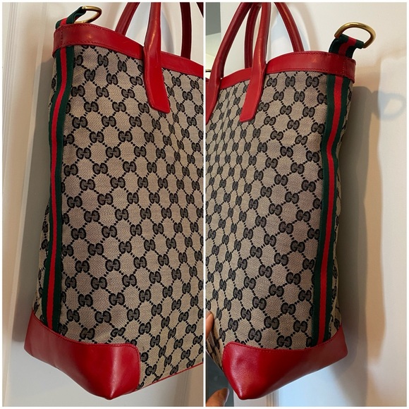 Gucci canvas/leather Tote bag - Picture 8 of 10